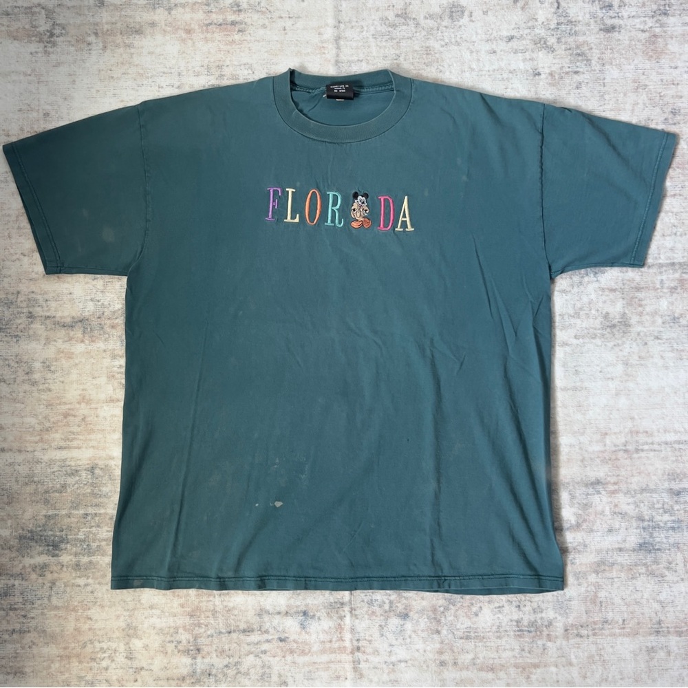 Vintage 90s Disney Mickey Mouse Florida Tshirt